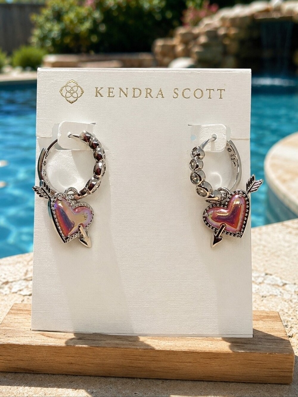 Kendra Scott Ari Heart Huggies Earrings
